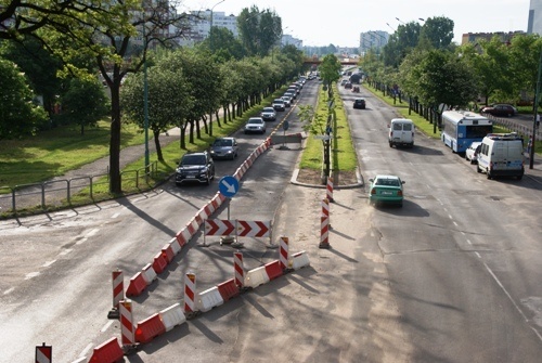 Od dziś zmiana organizacji ruchu  na al. Piłsudskiego